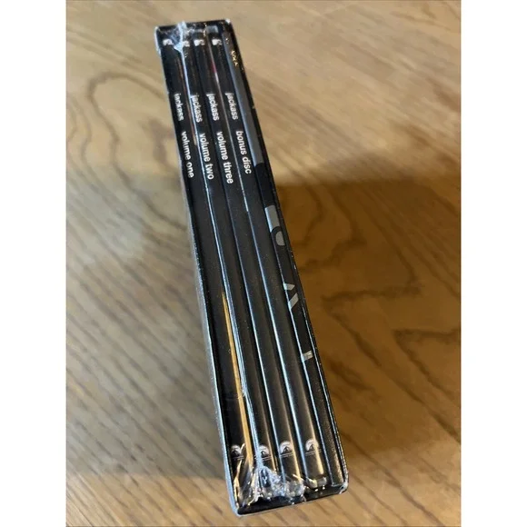 New! Jackass - The Box Set (DVD, 2005, 4-Disc Set) Sealed Target Exclusive OOP! - Picture 3 of 7